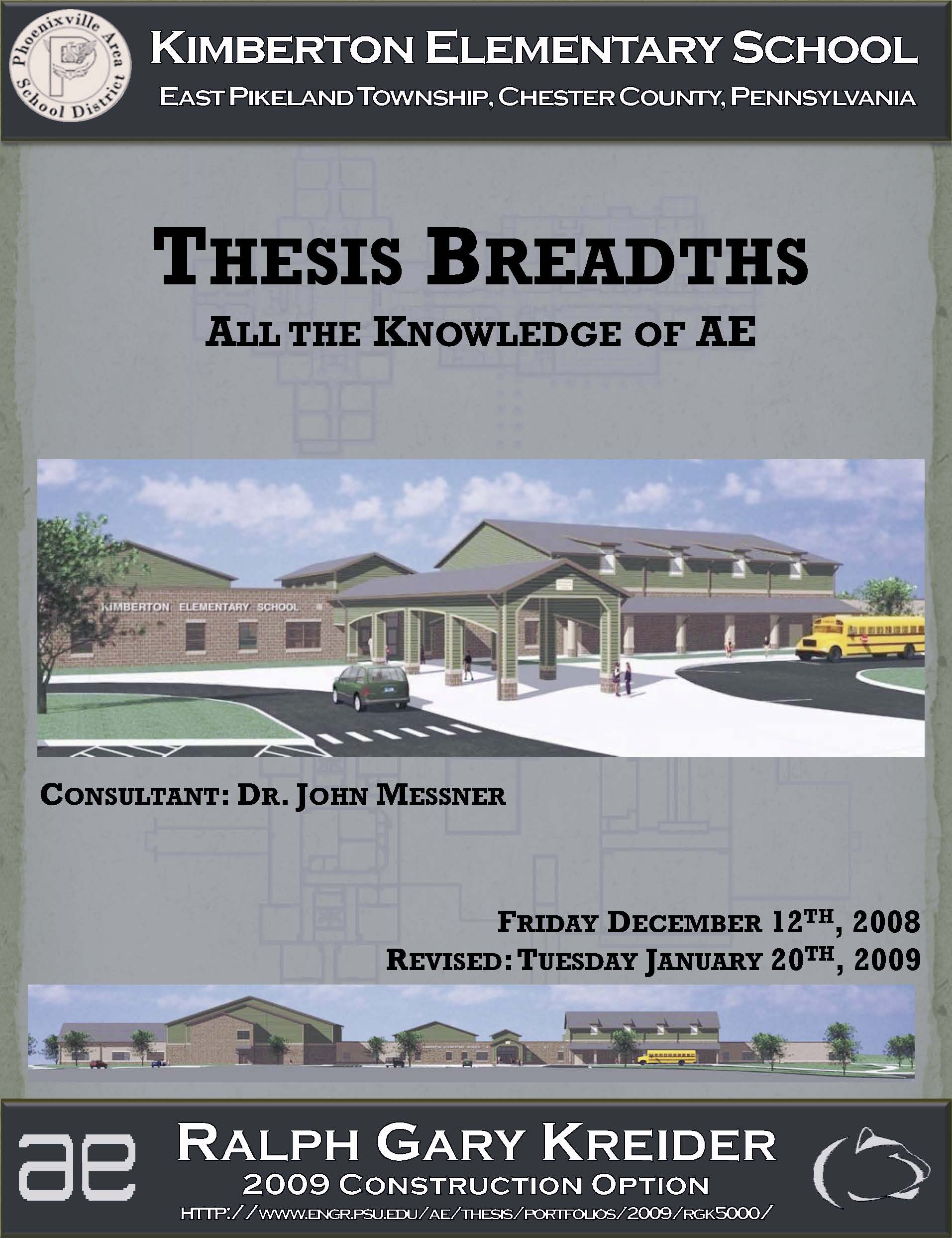 Thesis Breadths